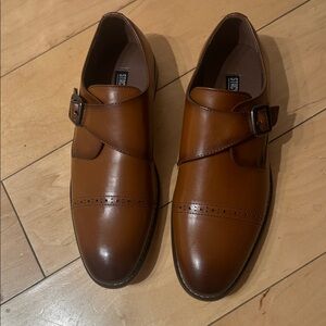 Stacy Adams Monk Strap Dress Shoes 6.5/39.5